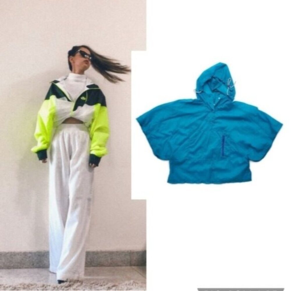Urban Outfitters Windbreaker Top Retro Y2K Street
